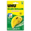 Colle uhu glue roller repositionnable ergonomique consommation visible système microdépôt 6.5mmx8.5m