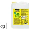 Colle uhu twist&glue sans solvant transparente multi-materiaux bidon de 5kg