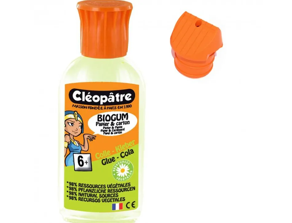 Colle vegetale cleopatre biogum rechargeable flacon de 60g