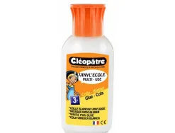 Colle vinylique cleopatre vinyl ecole rapide multi materiaux sans solvant flacon rechargeable de 60g