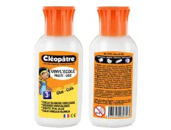 Colle vinylique cleopatre vinyl ecole rapide multi materiaux sans solvant flacon rechargeable de 60g