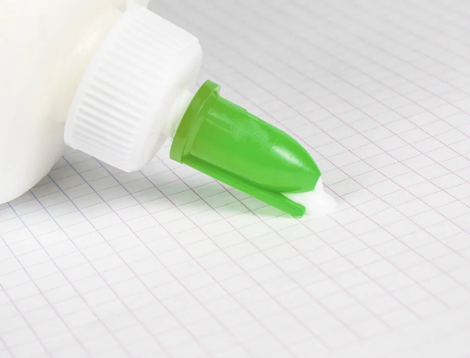 Colle vinylique liderpapel blanche travaux manuels papier autres matériaux rapide adhérence sans solvant pot 1000ml