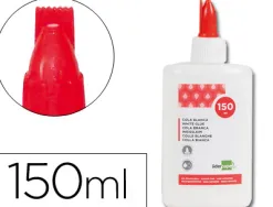 Colle vinylique liderpapel blanche travaux manuels papier autres matériaux rapide adhérence sans solvant pot 150ml