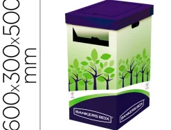 Collecteur fellowes bankers box vertical carton 600x300x500mm multicolor