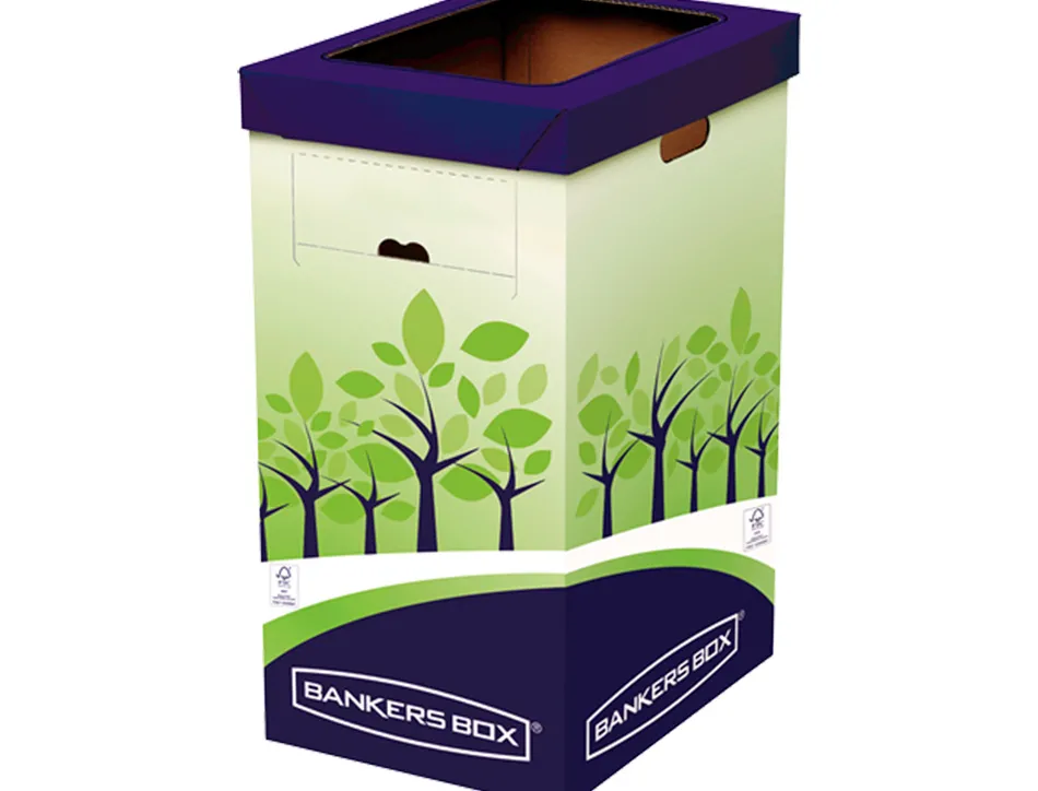 Collecteur fellowes bankers box vertical carton 600x300x500mm multicolor
