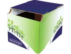 Collecteur fellowes bankers box carton 400x420x550mm