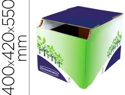 Collecteur fellowes bankers box carton 400x420x550mm