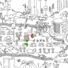 Coloriage geant bouchut la ferme 120x80cm papier 150g impression noir