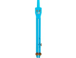 Compas liderpapel articulé adaptateur universel circonférence 38cm longueur 14cm mine 2mm étui coloris assortis