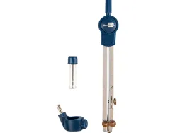 Compas liderpapel articulé 1 branche circonférence 38cm longueur 12.5cm bague mine 2mm étui platique