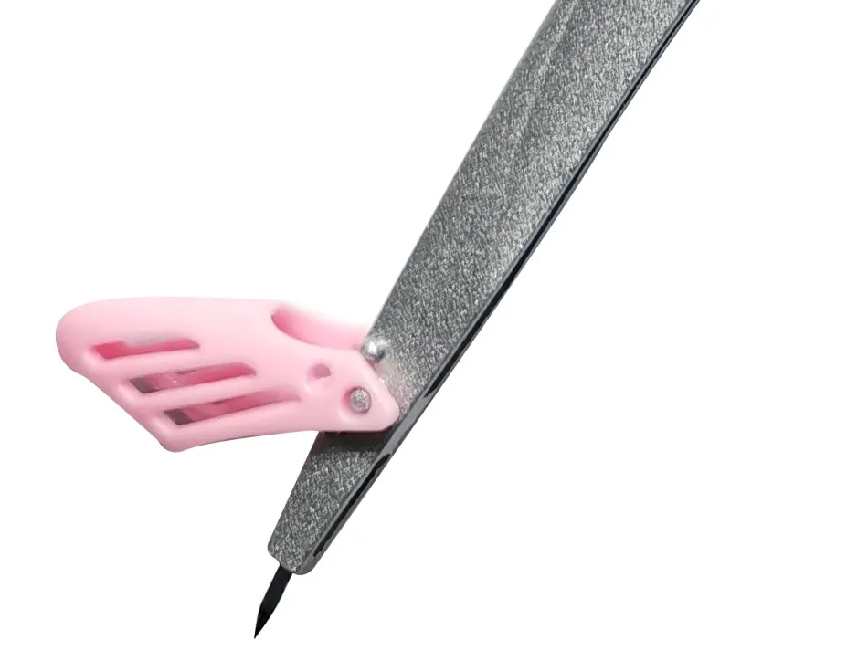 Compas liderpapel lock device adaptateur universel et mines coloris rose clair