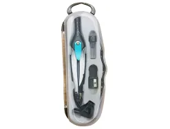 Compas liderpapel lock device adaptateur universel et mines coloris gris