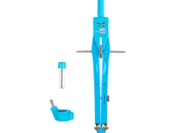 Compas liderpapel micrométrique articulé 2 branches adaptateur circonférence 32cm longueur 17cm mines 2mm étui plastique