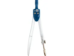 Compas liderpapel scolaire circonférence 38cm longueur 12.5cm taille-mines tire-ligne mine 2mm