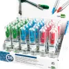Compas liderpapel scolaire circonférence 34cm longueur 11.5cm protecteur pointe mine 2mm coloris assortis étui plastique