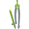 Compas wonday fibre canon 360 star plastique 135mm bicolore