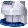 Compteuse trieuse monnaie q-connect électronique libre ou par lot 216u/minute 4 chiffres led 355x266x330mm 4.5kg