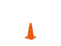 Cones multifonctions tremblay semi souple avec encoche 40cm coloris rouge