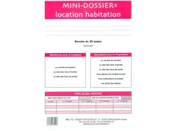 Contrat location habitation weber diffusion mini 28 pages 2 états lieux 3 relevés compte locataire indices 2 contrats