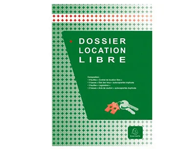 Contrat location libre exacompta dossier complet résidence secondaire logement fonction