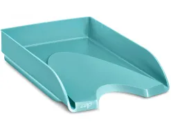 Corbeille courrier cep riviera polystyrene antichoc superposable verticale / escalier 348x257x66mm vert