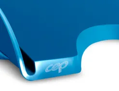 Corbeille courrier cep riviera polystyrene antichoc superposable verticale / escalier 348x257x66mm bleu