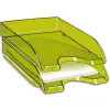 Corbeille à courrier cep happy polystyrène antichoc a4 superposable verticale/escalier 348x257x66mm coloris vert bambou