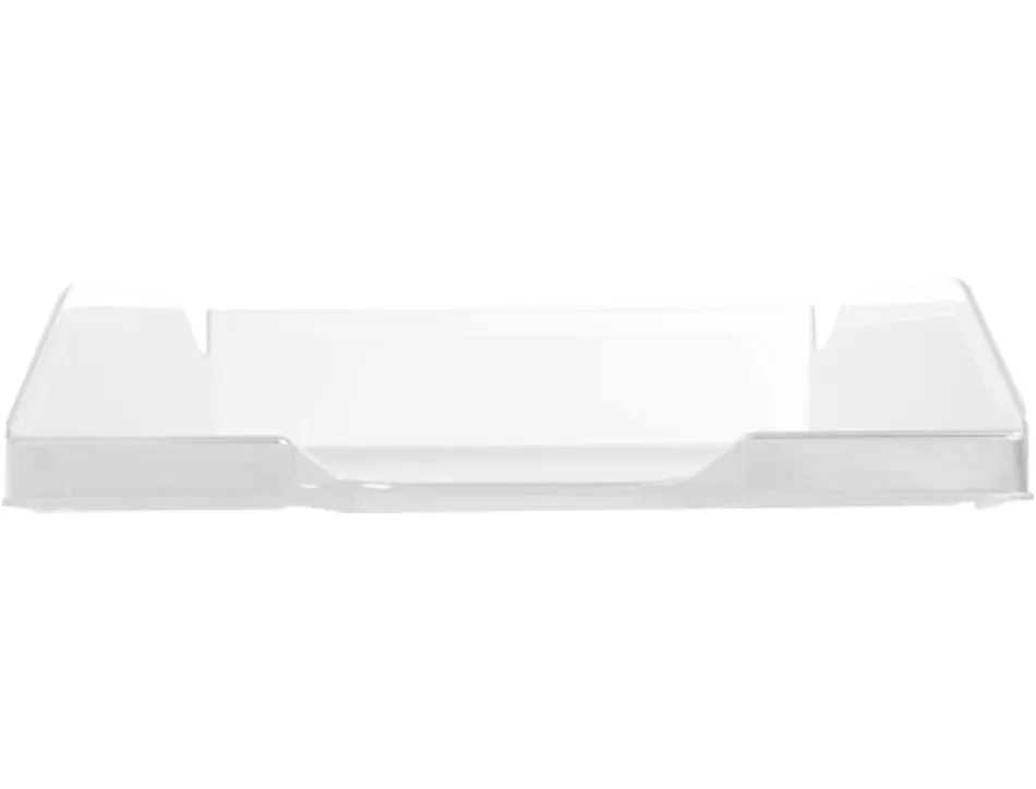 Corbeille à courrier q-connectpolypropylène documents a4+ 240x320mm empilable 350x255x65mm coloris cristal