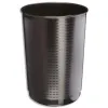 Corbeille à papier cep polypropylène grande capacité 40l idéale pour photocopieuse 380mm diamètre hauteur 495mm noir