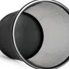 Corbeille à papier q-connect maille métallique 13l 265mm diamètre hauteur 280mm coloris noir