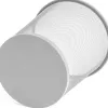 Corbeille à papier q-connect maille métallique forme circulaire 8.3l 235x260x190mm coloris argent