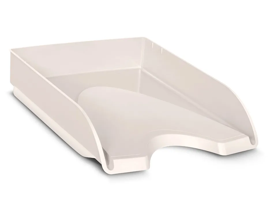 Corbeille a courrier cep terra nova ps capacite 450 feuilles large ouverture avant 348x257x66mm coloris