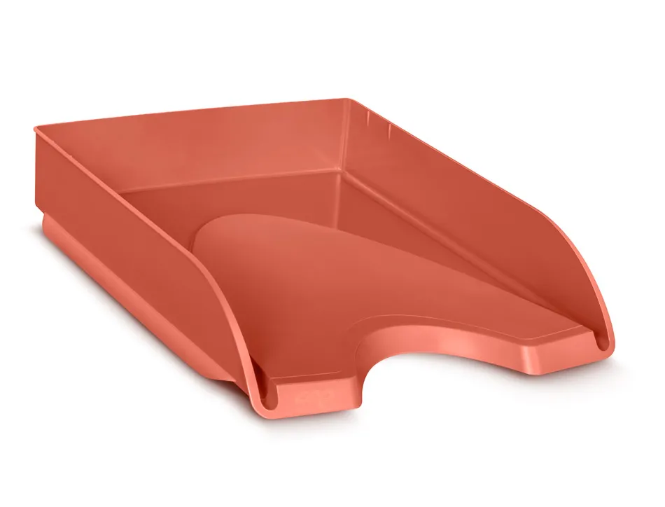 Corbeille a courrier cep terra nova ps capacite 450 feuilles large ouverture avant 348x257x66mm coloris