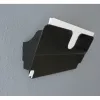 Corbeille a courrier durable flexiplus murale format a4 paysage 1 compartiment charge 2kg coloris noir