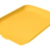 Corbeille a courrier leitz cosy plastique jaune 358x268x43mm