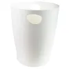 Corbeille a papier exacompta ecobin office capacite 15l coloris blanc