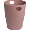 Corbeille a papier exacompta ecobin skandi capacite 15l coloris vieux rose