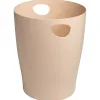 Corbeille a papier exacompta ecobin skandi capacite 15l coloris nude