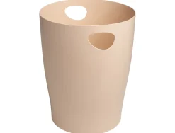 Corbeille a papier exacompta ecobin skandi capacite 15l coloris nude