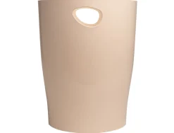 Corbeille a papier exacompta ecobin skandi capacite 15l coloris nude