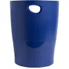 Corbeille a papier exacompta ecobin beeblue capacite 15l coloris bleu marine