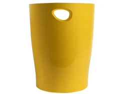 Corbeille a papier exacompta ecobin beeblue capacite 15l coloris safran