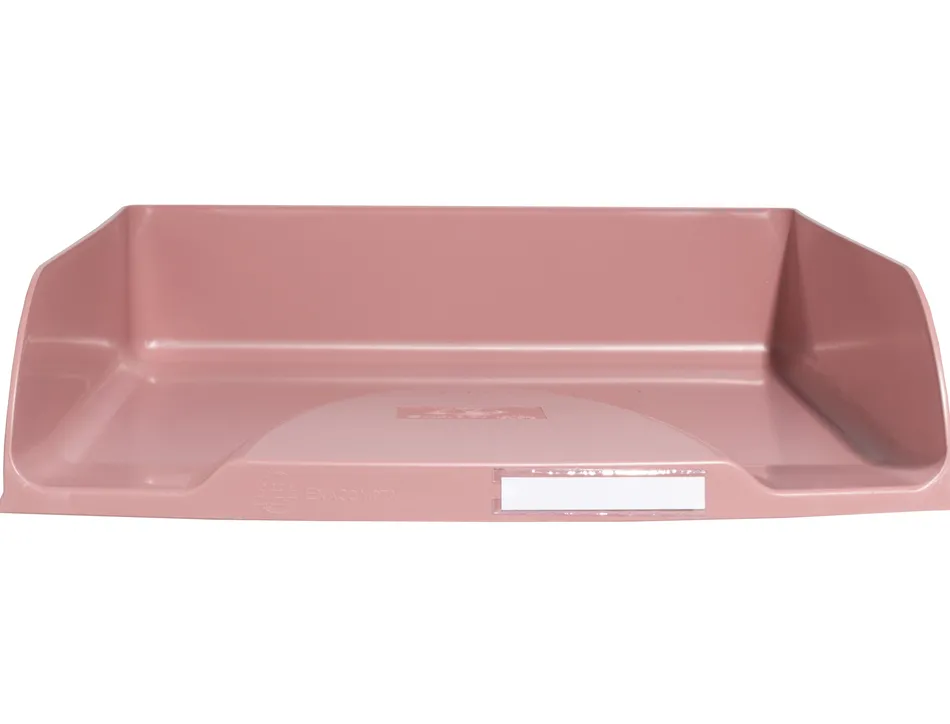 Corbeille courrier exacompta combo styli skandi a4+ superposable verticale/escalier coloris vieux rose