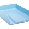Corbeille courrier exacompta combo styli skandi a4+ superposable verticale/escalier coloris bleu givre
