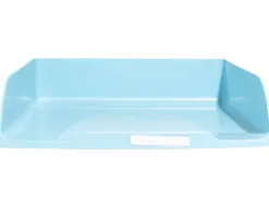 Corbeille courrier exacompta combo styli skandi a4+ superposable verticale/escalier coloris bleu givre