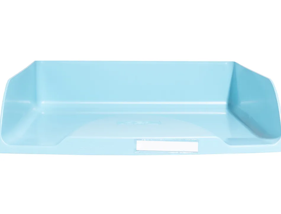Corbeille courrier exacompta combo styli skandi a4+ superposable verticale/escalier coloris bleu givre