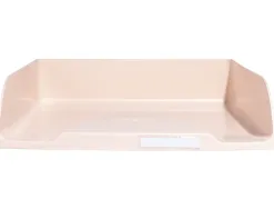Corbeille courrier exacompta combo styli skandi a4+ superposable verticale/escalier coloris nude