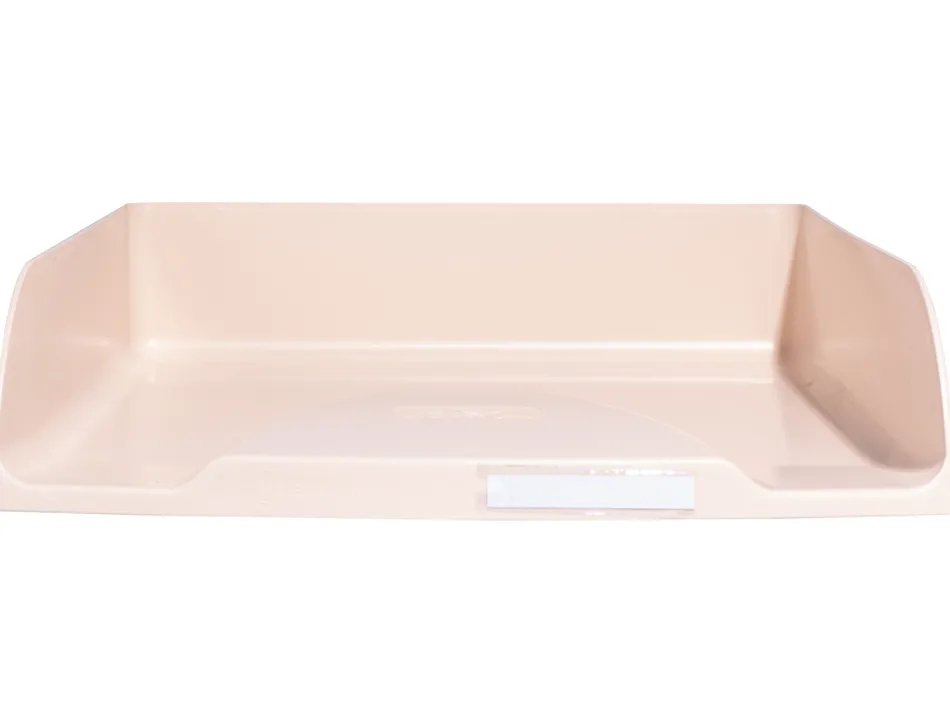 Corbeille courrier exacompta combo styli skandi a4+ superposable verticale/escalier coloris nude