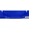Corbeille courrier exacompta midi-combo iderama superposable verticale/escalier coloris bleu royal brillant