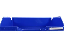 Corbeille courrier exacompta midi-combo iderama superposable verticale/escalier coloris bleu royal brillant